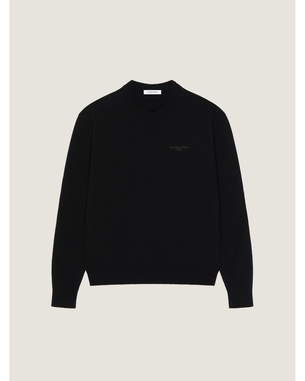 Givenchy Red Couture Seam Sweater for men