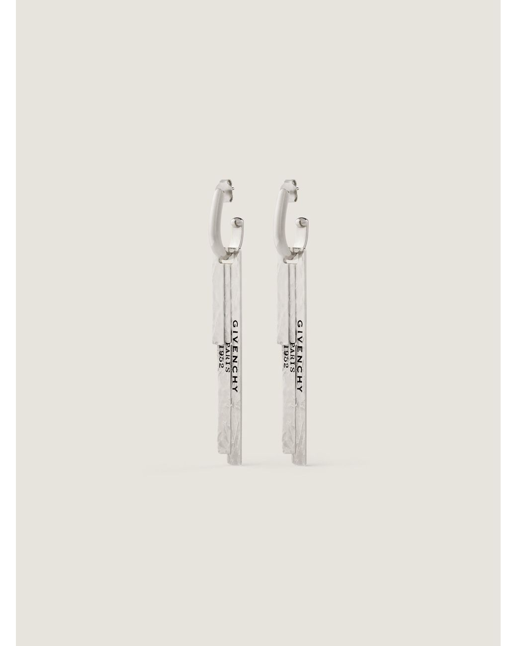 Givenchy Natural Tape Earrings