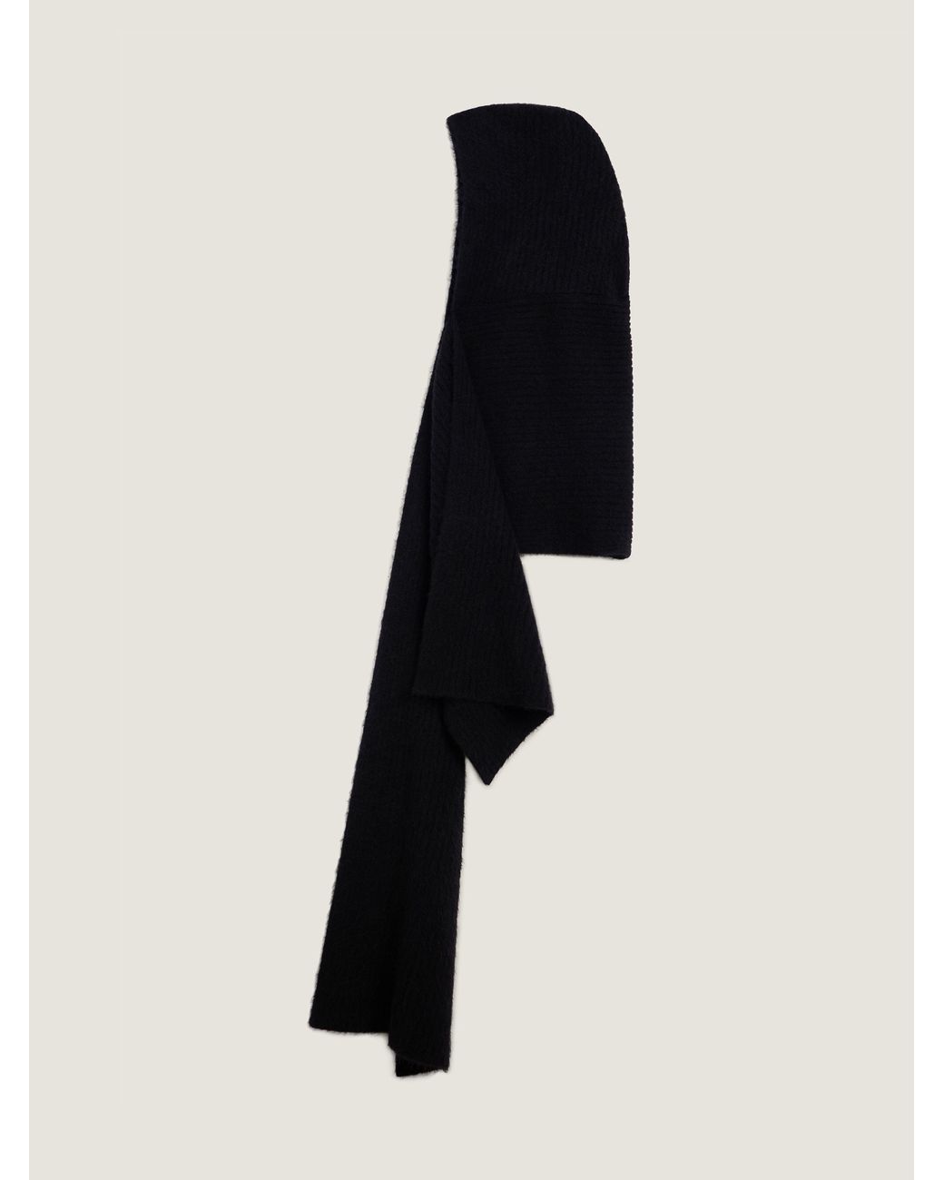 Givenchy Black Paris Hooded Scarf