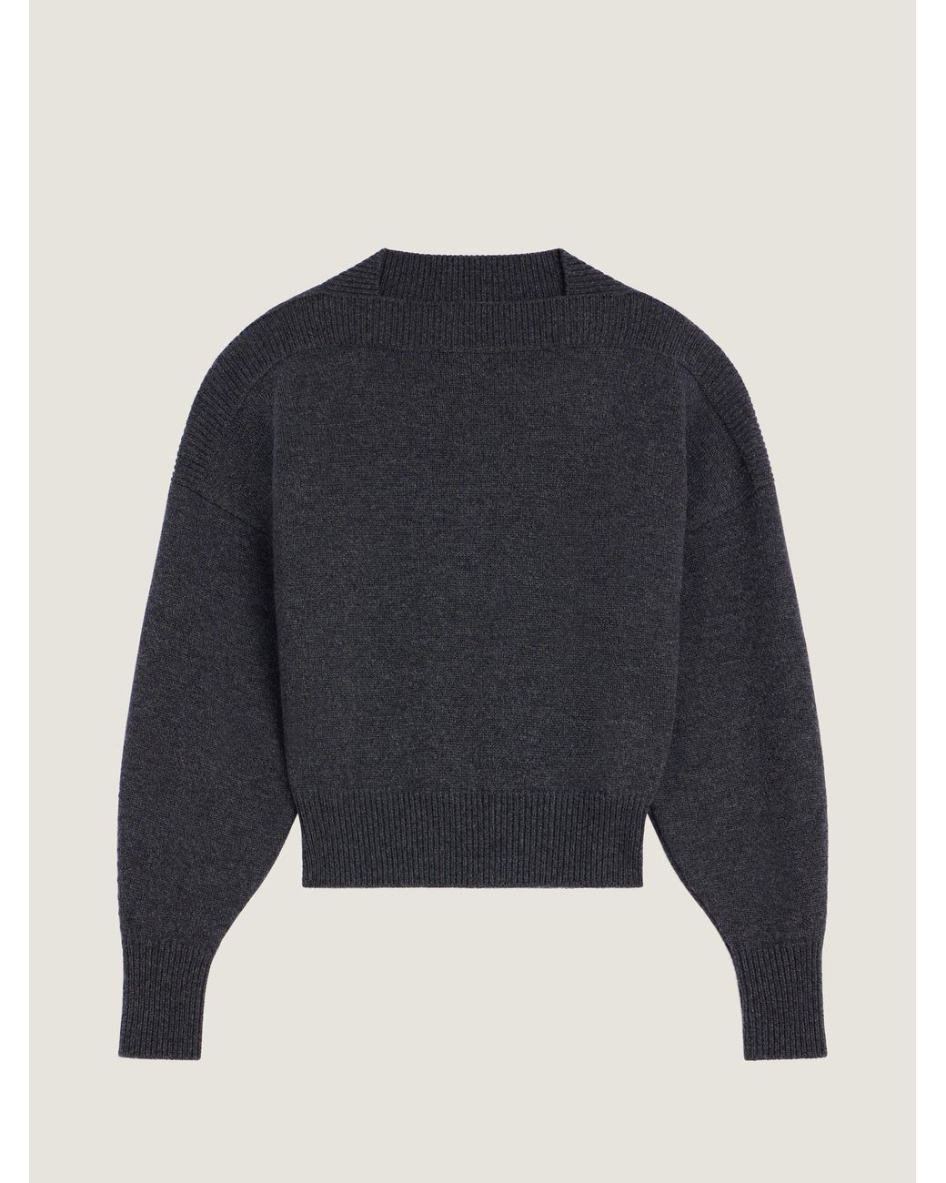 Givenchy Blue Square Neck Sweater