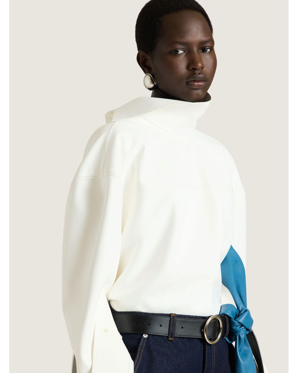 Givenchy Natural Back-To-Front Tie-Up Shirt