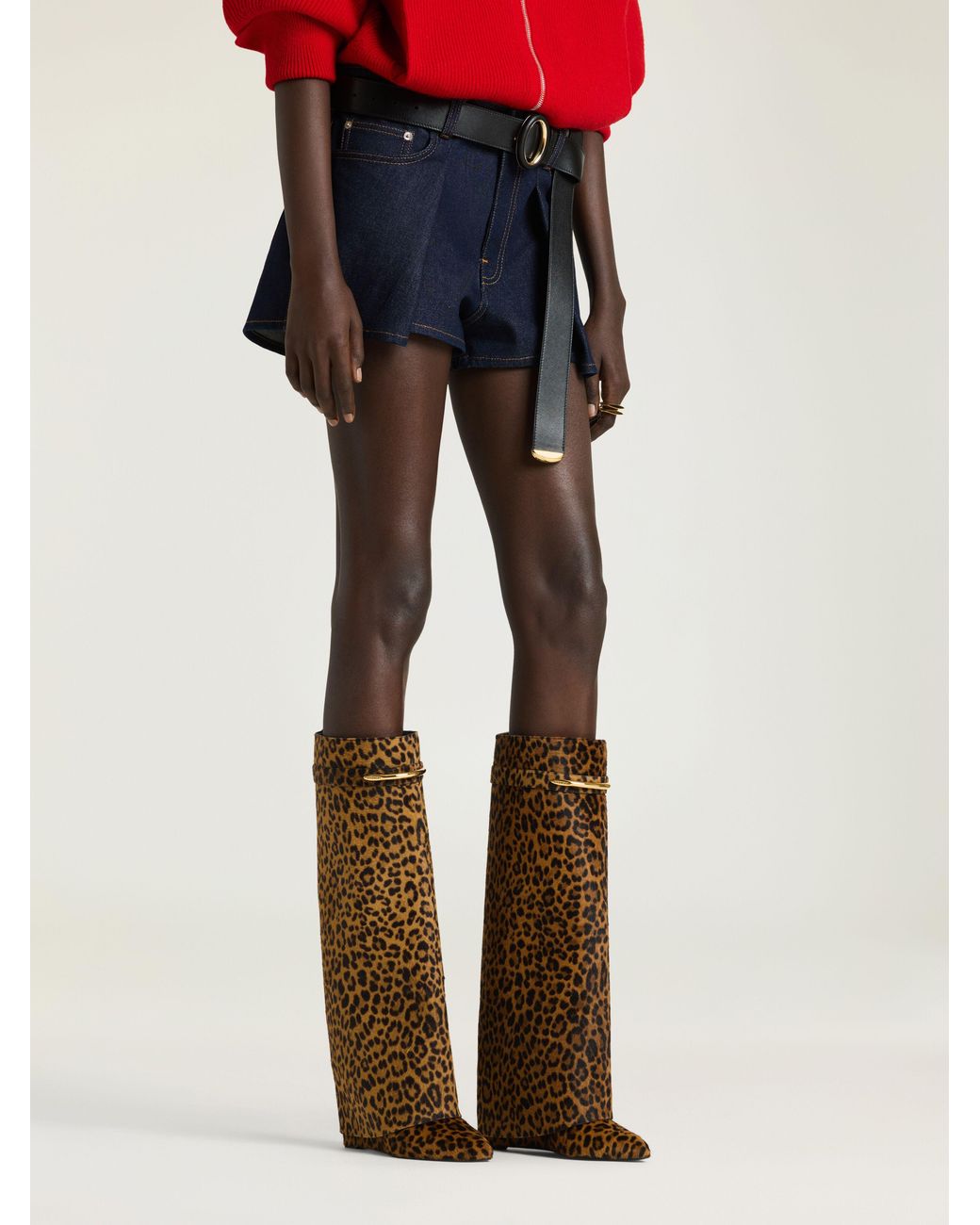Givenchy Blue Pinch Shorts