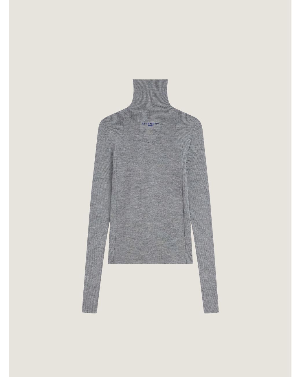 Givenchy Gray Turtleneck Sweater