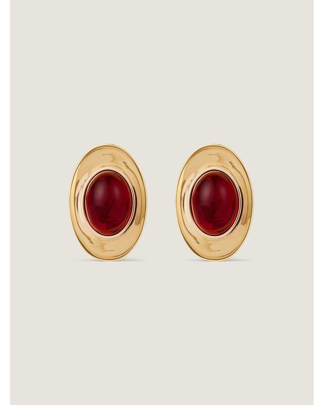 Givenchy Multicolor Sculpted Gem Earrings