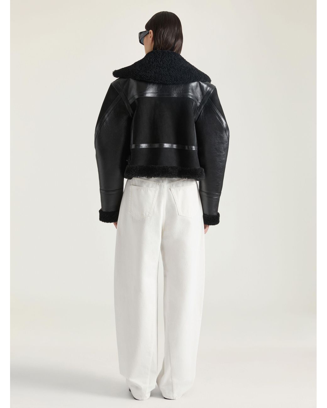 Givenchy Black Aviator Jacket