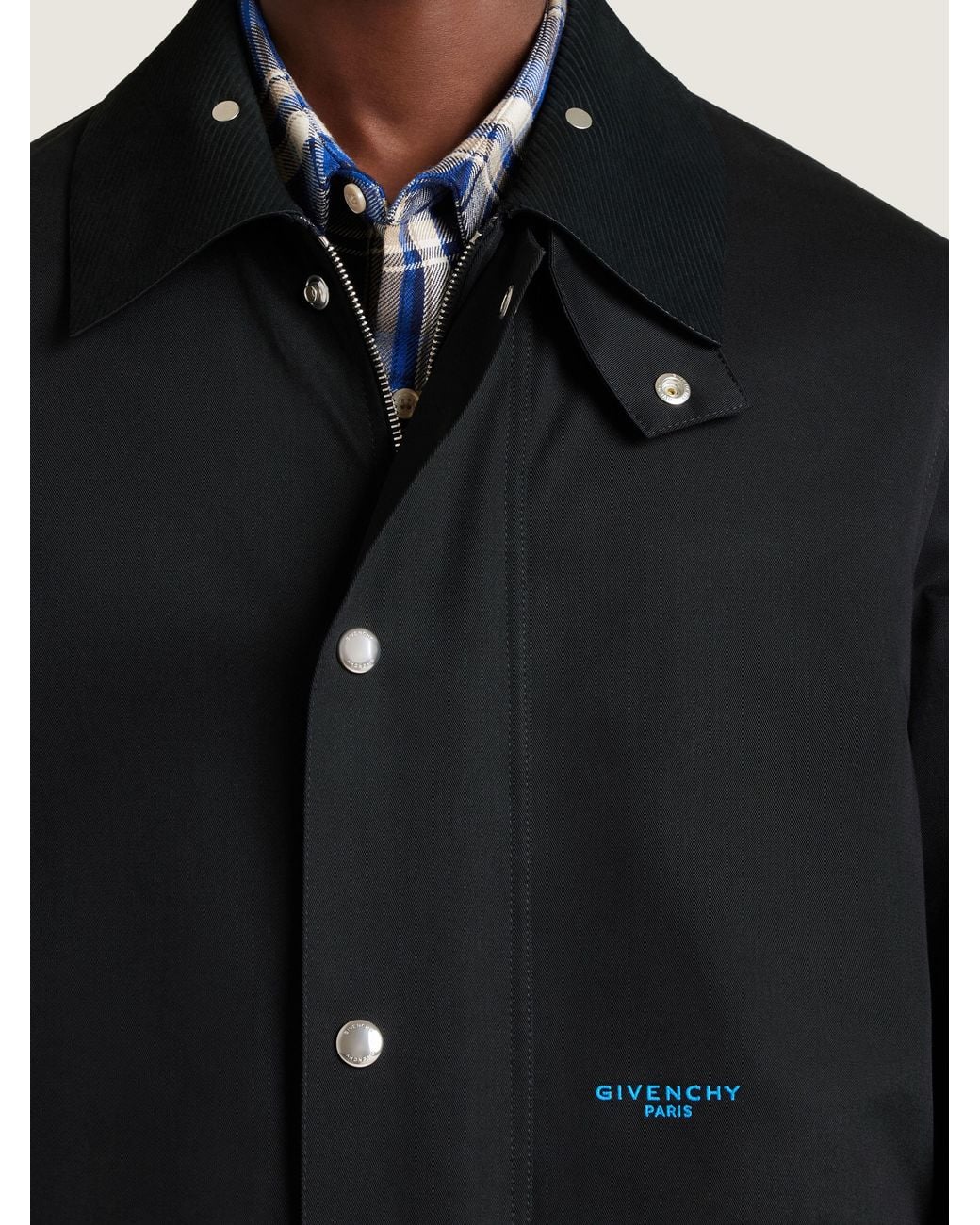 Givenchy Blue Field Jacket for men