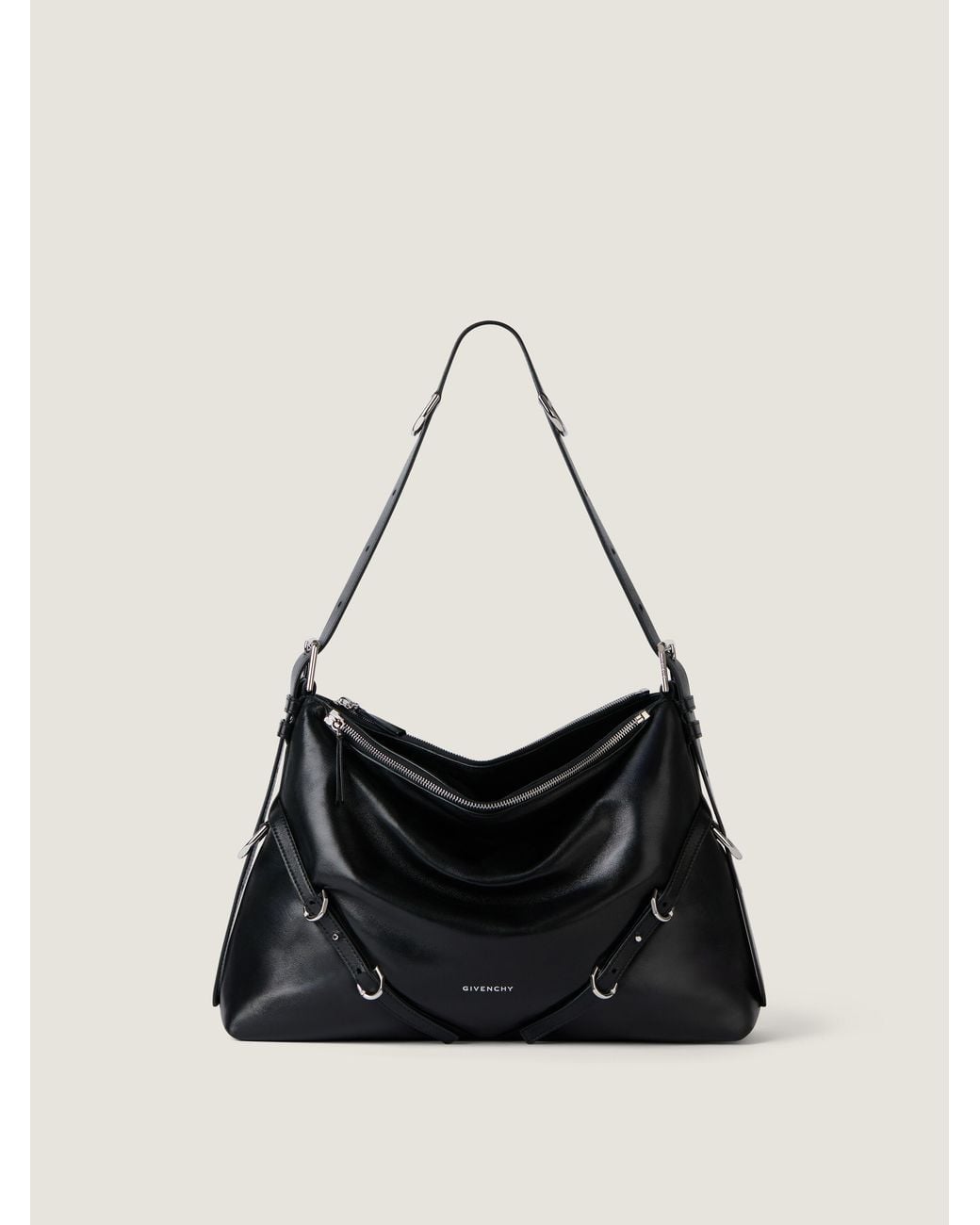 Givenchy Black Medium Voyou Bomber Bag