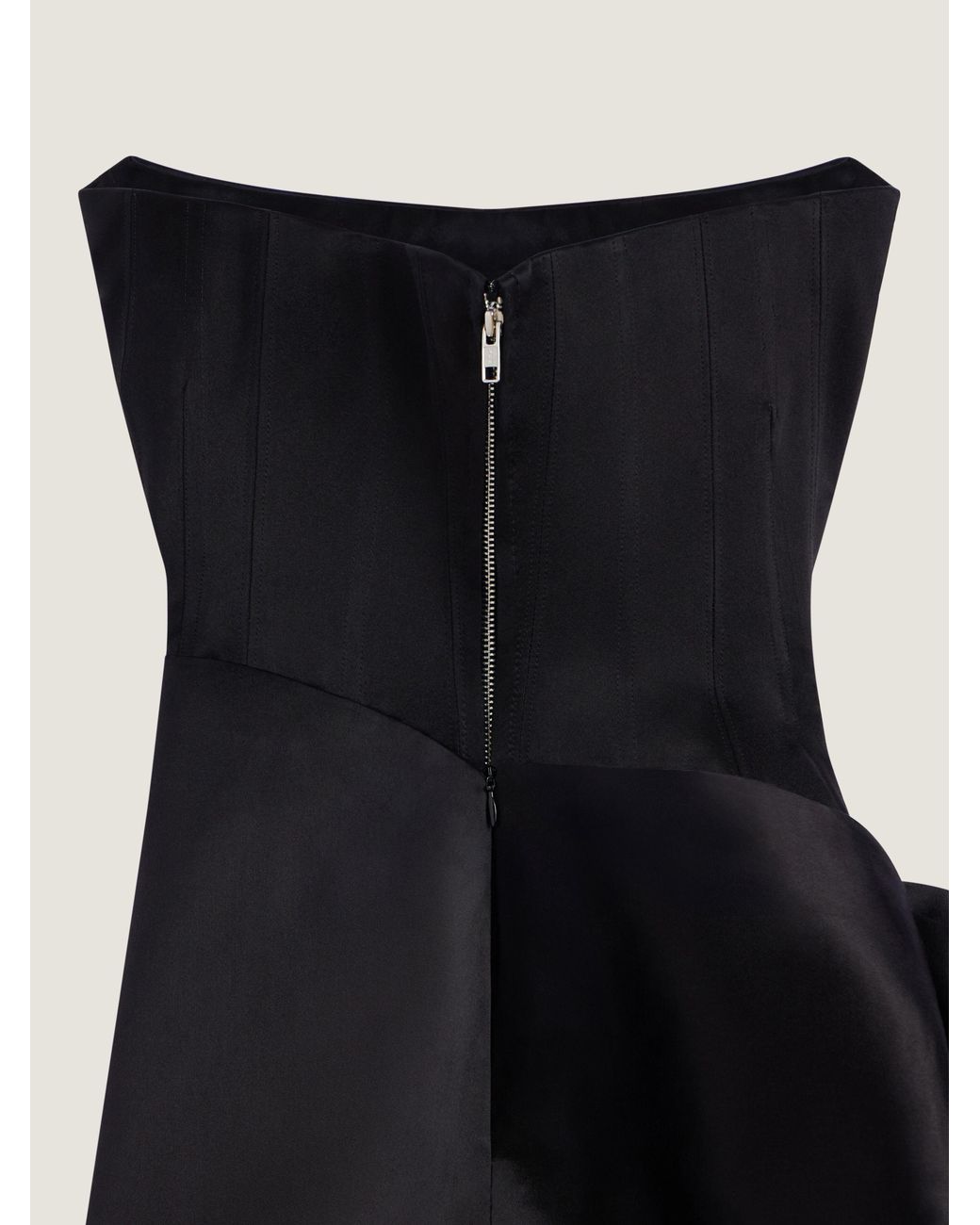 Givenchy Black Mini Bustier Dress