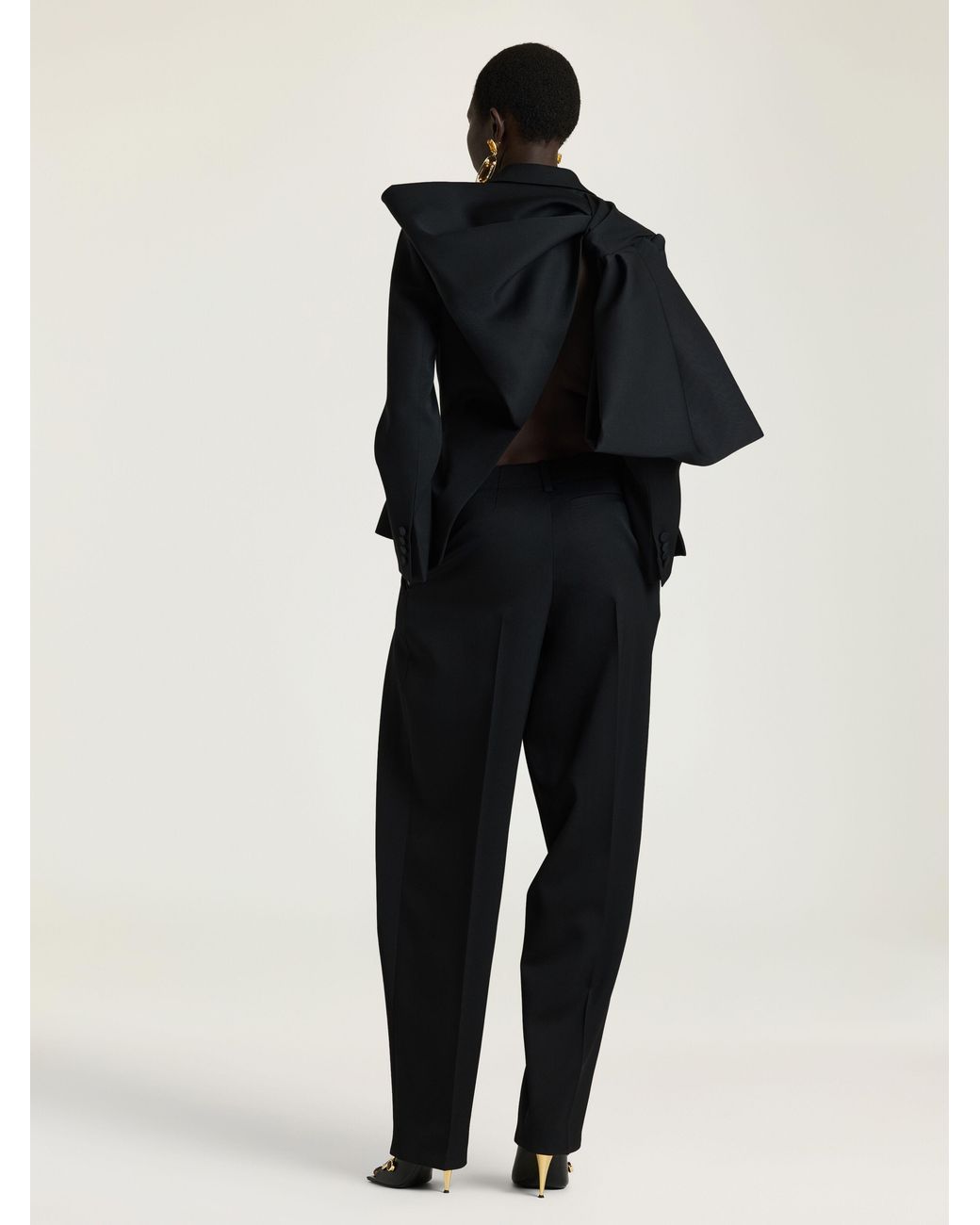 Givenchy Black Slashed Pinch Jacket