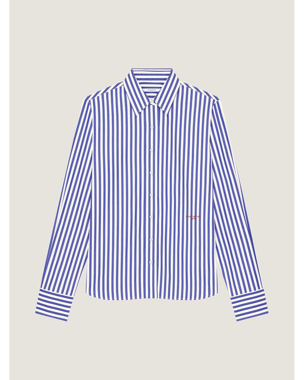 Givenchy Blue Striped Shirt