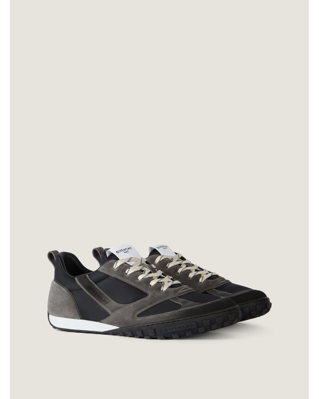 Sneaker Glide in nylon e suede di Givenchy in Black da Uomo