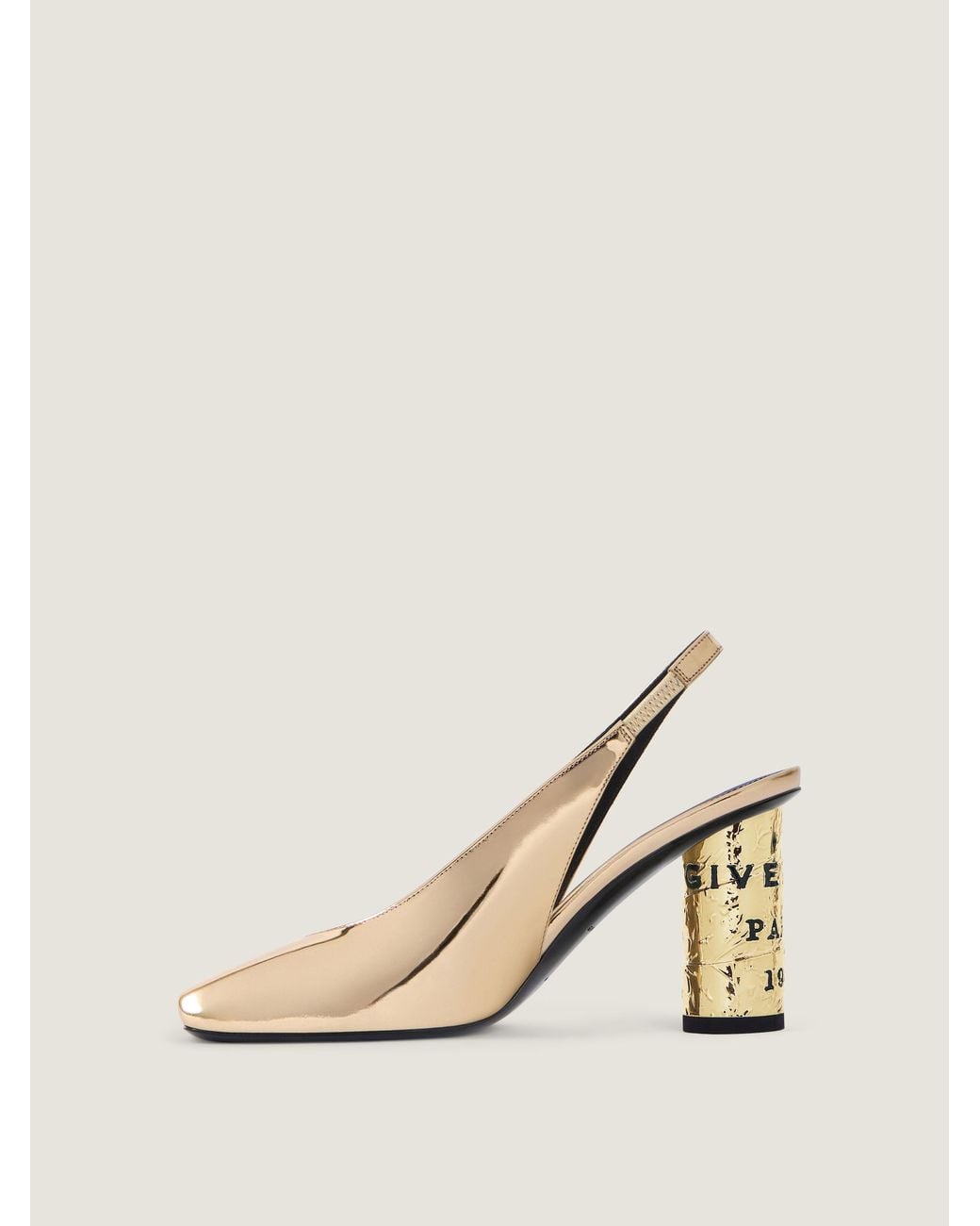 Givenchy Natural Tape Slingbacks