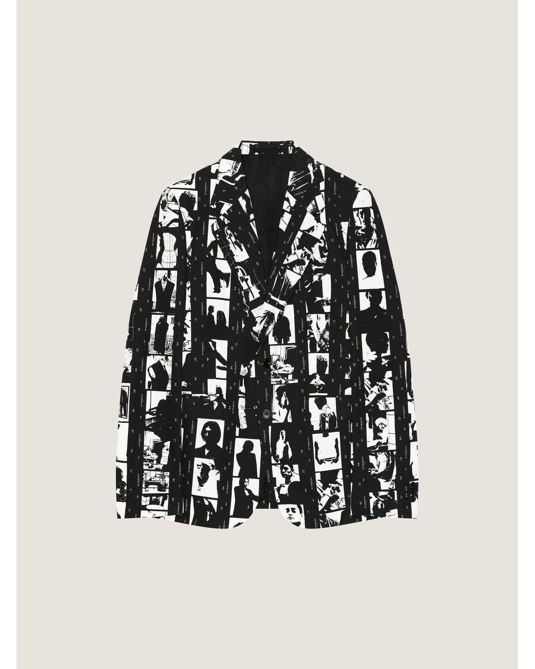 Givenchy Black Fitted Jacket for men