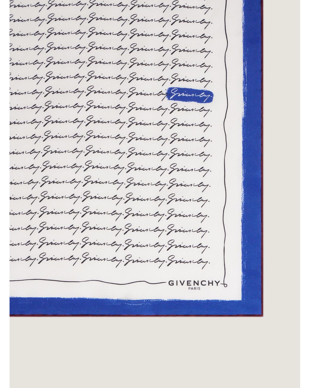 Givenchy Blue Square