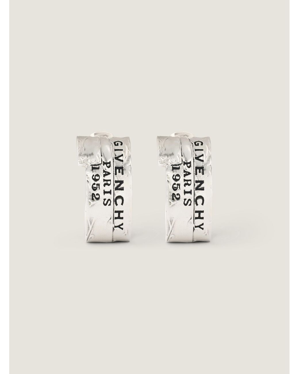 Givenchy Natural Tape Earrings