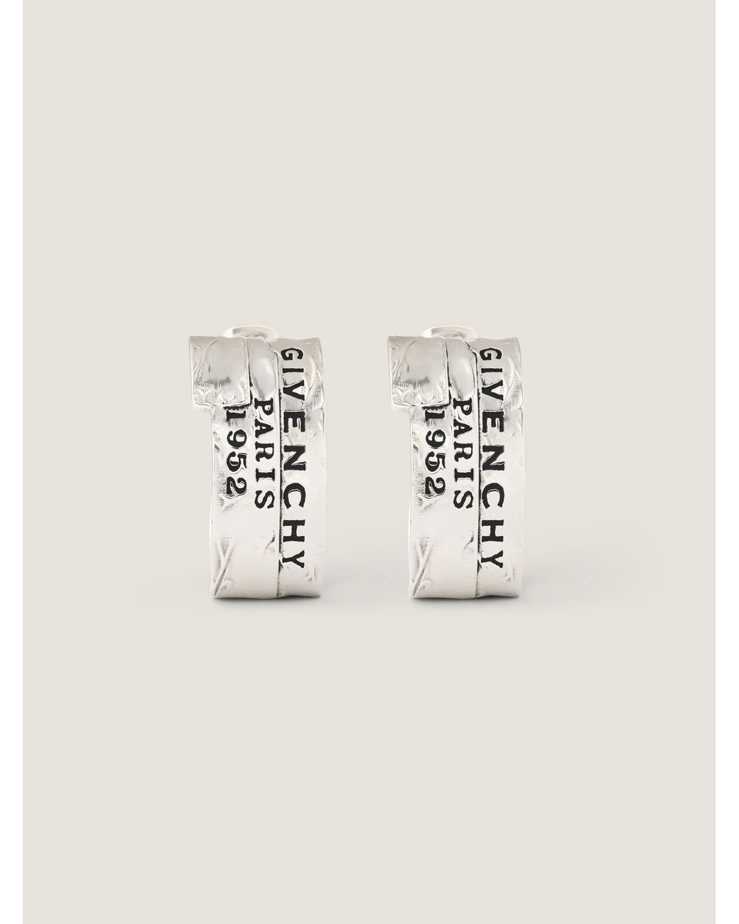 Givenchy Natural Tape Earrings