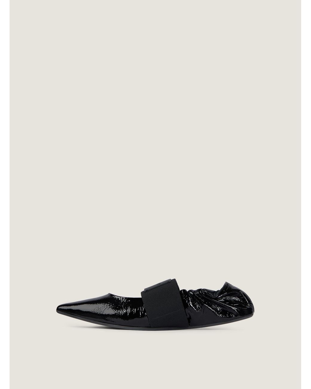 Givenchy White Crush Ballerinas