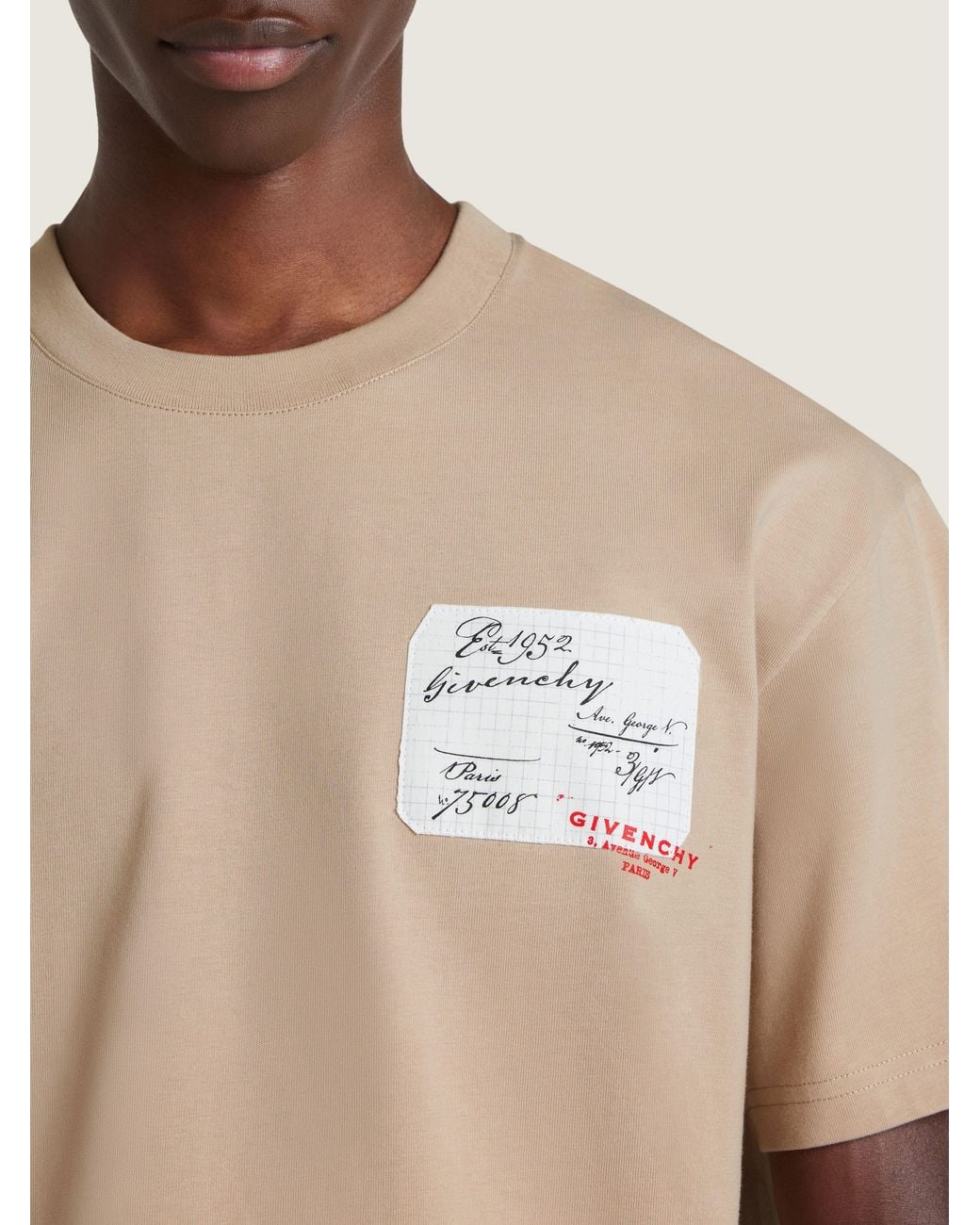 Givenchy Natural T-Shirt for men
