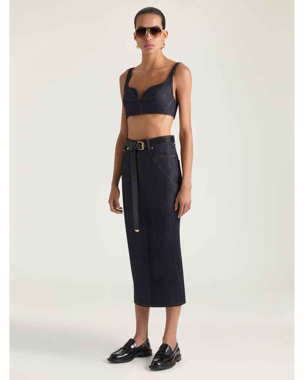 Givenchy Blue Bra Top