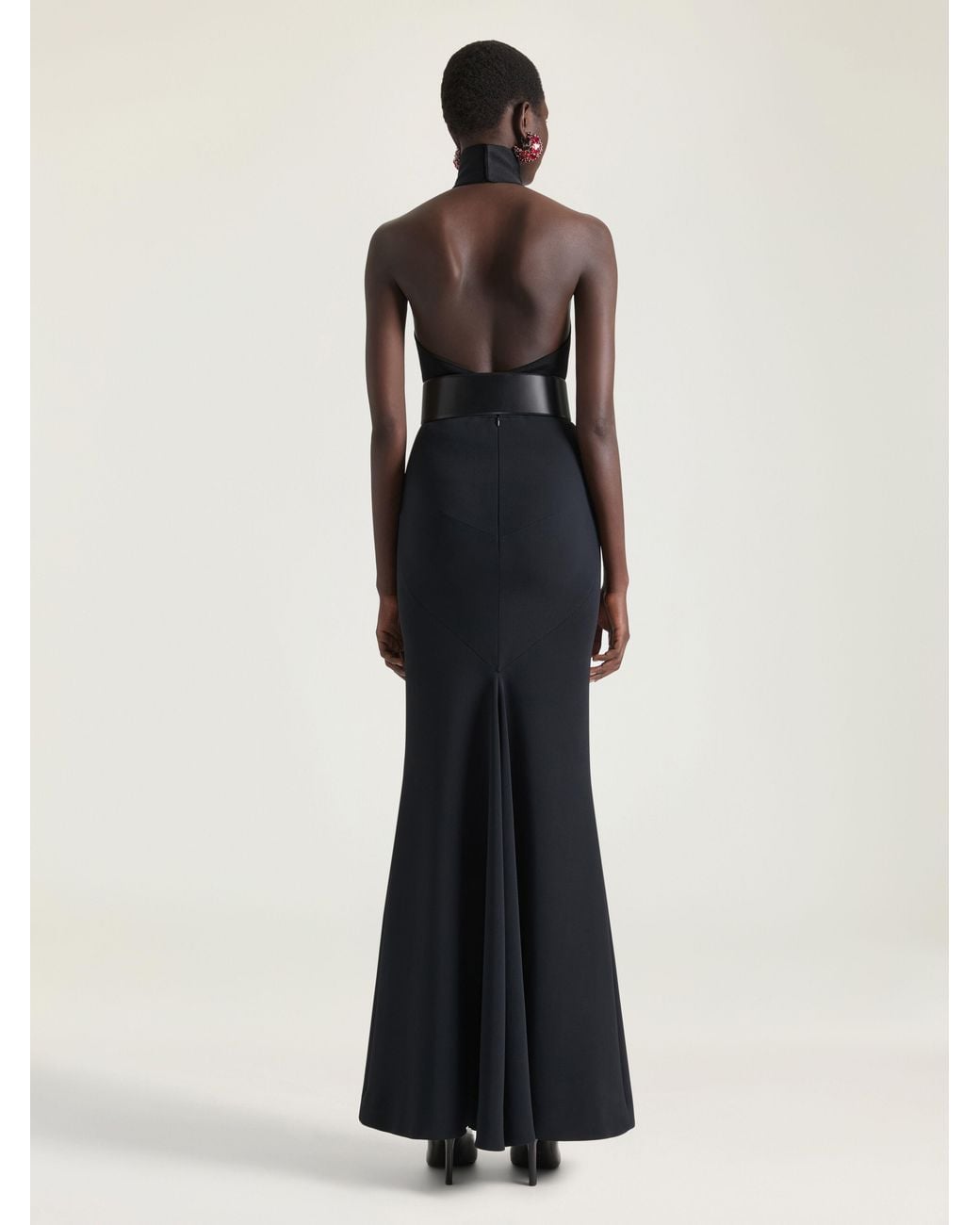 Givenchy Black Halterneck Top