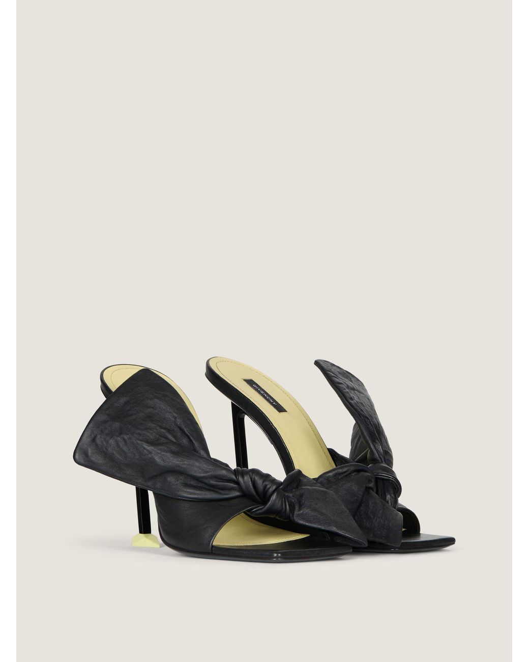 Givenchy Black Boudoir Heeled Mules