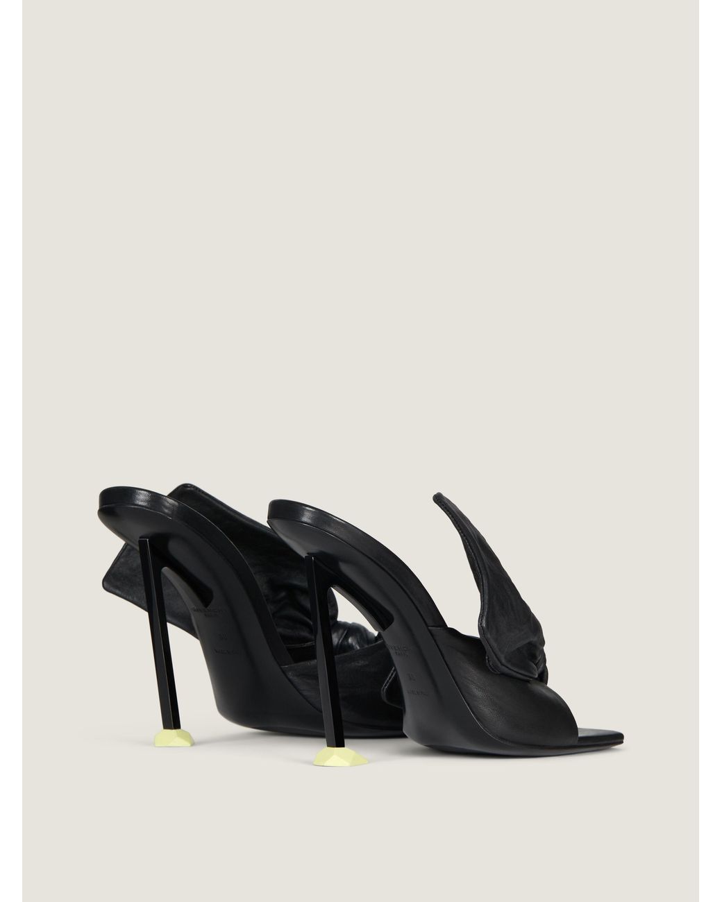 Givenchy Black Boudoir Heeled Mules