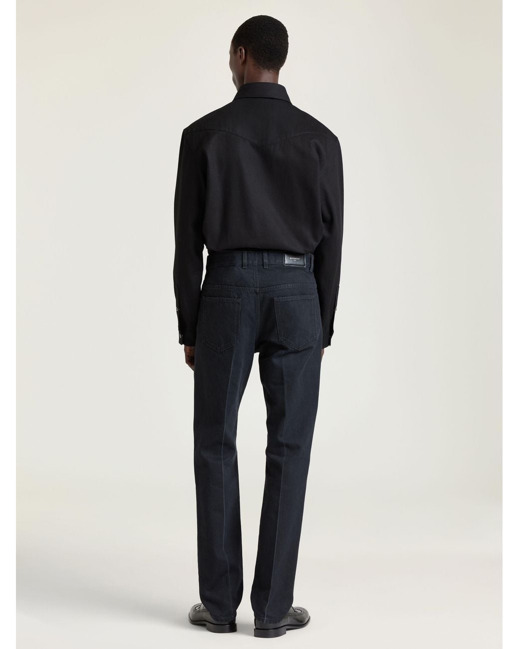 Givenchy Blue Western Shirt for men