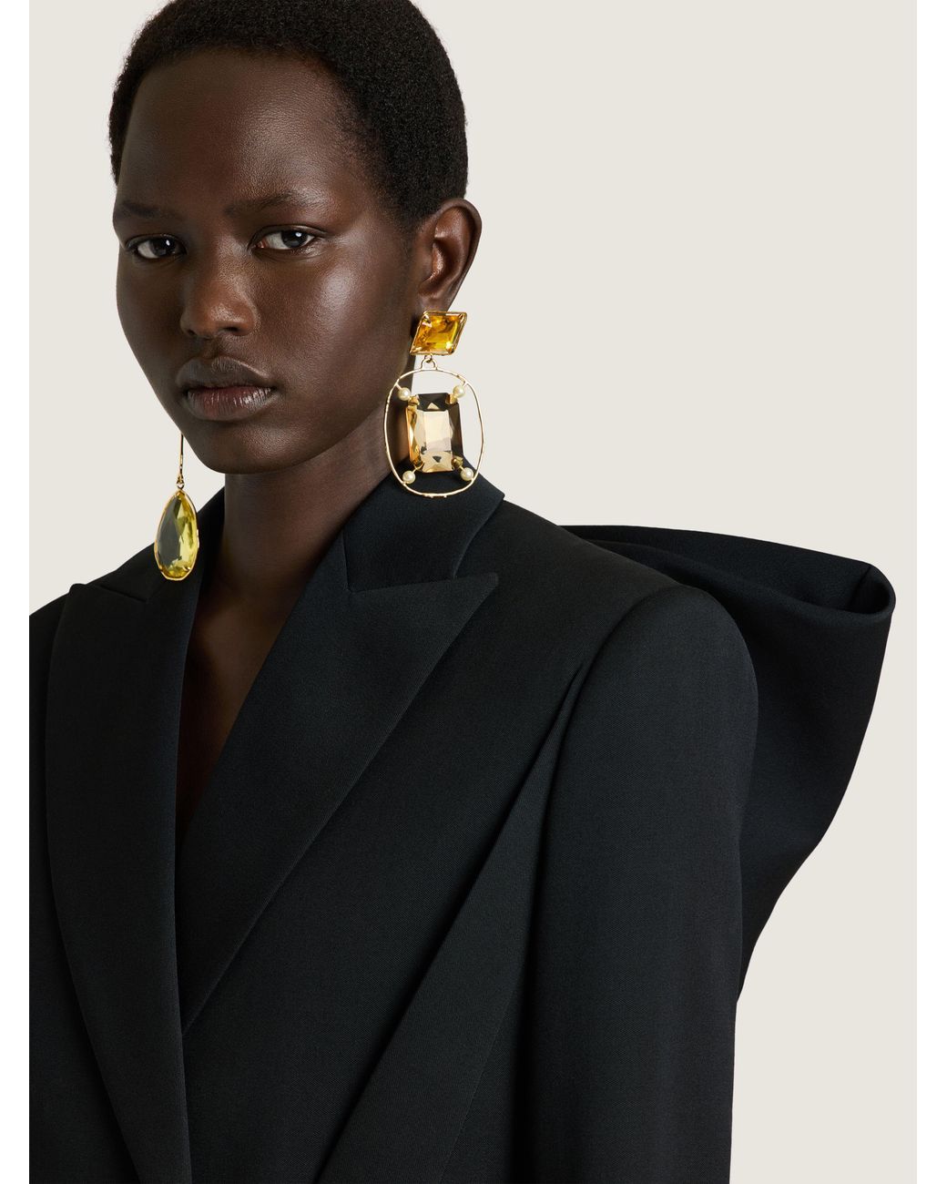 Givenchy Black Slashed Pinch Jacket