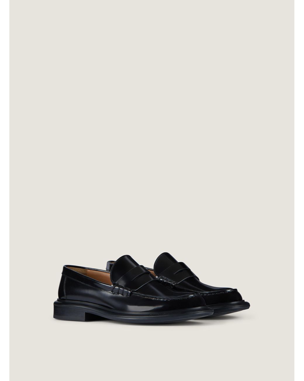 Givenchy White Gent Loafers