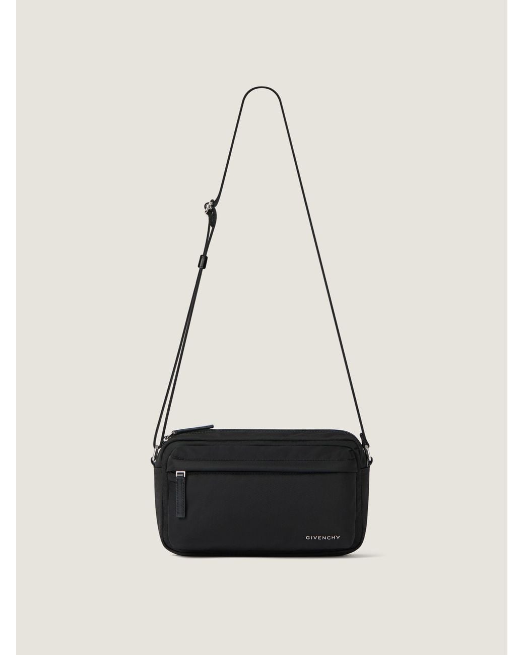 Borsa a tracolla Essential U in nylon di Givenchy in White da Uomo