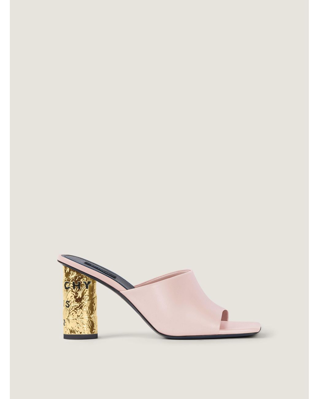 Givenchy Natural Tape Heeled Mules