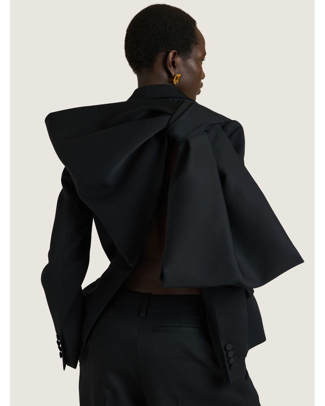Givenchy Black Slashed Pinch Jacket