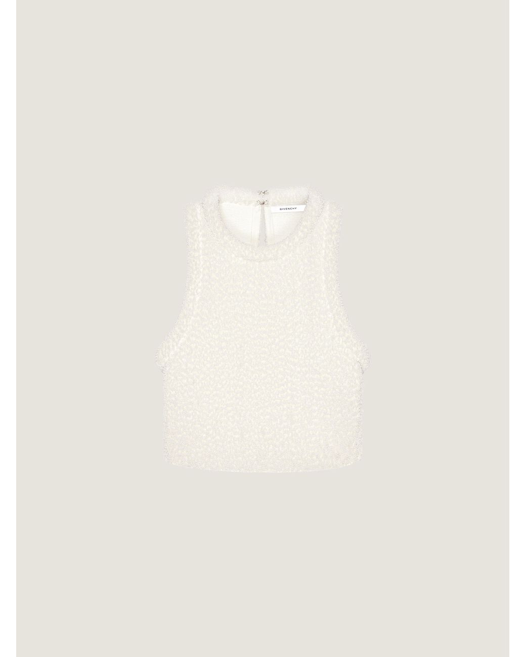 Givenchy Natural Cropped Top
