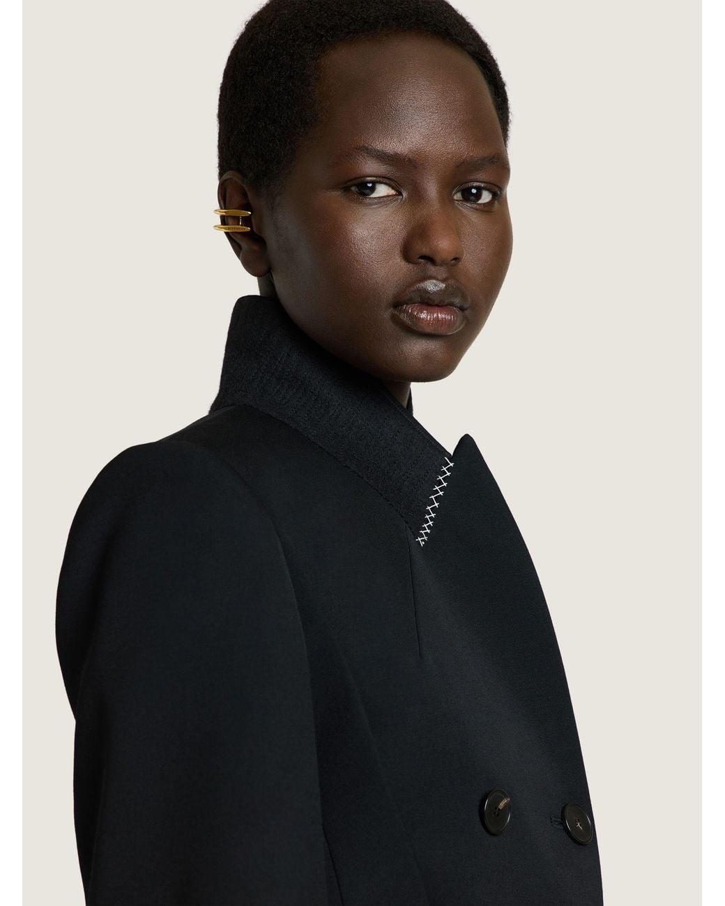 Givenchy Black Pinch Double-Breasted Jacket