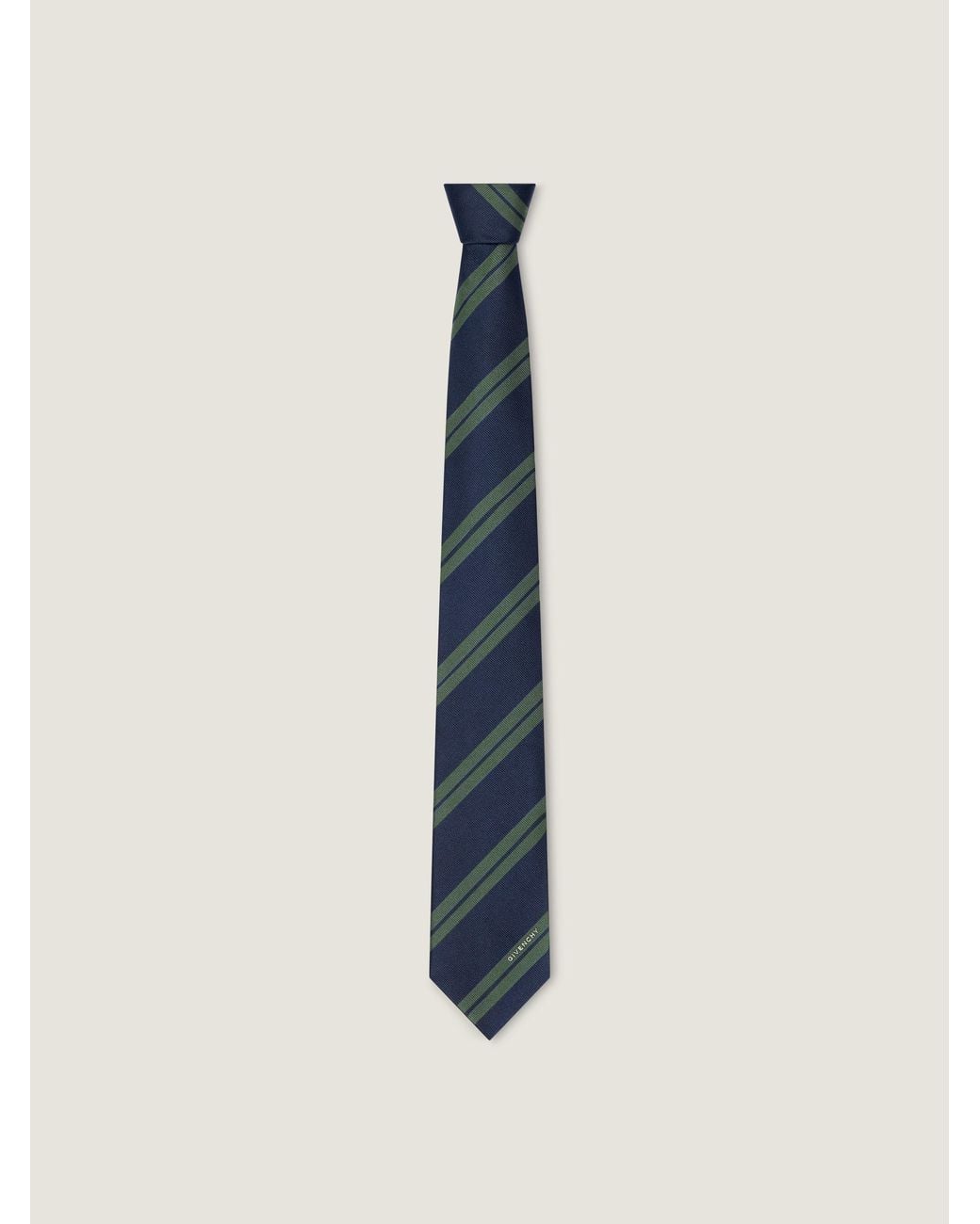 Givenchy Blue Double Stripes Tie for men