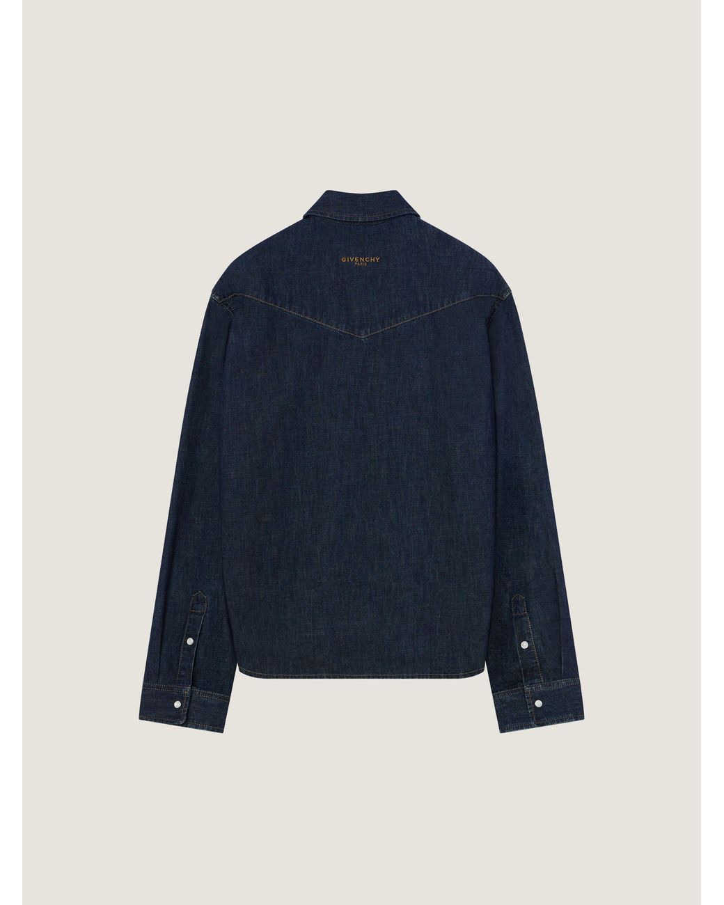 Givenchy Blue Western Shirt for men