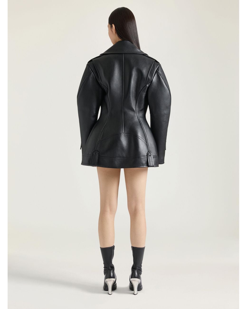 Givenchy Black Cinched Biker Jacket