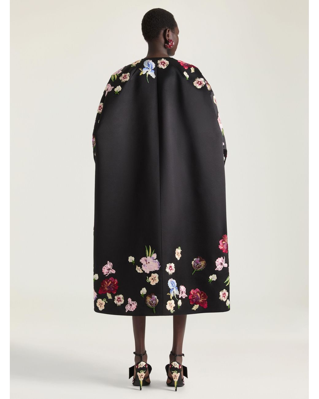 Givenchy Black Cocoon Coat