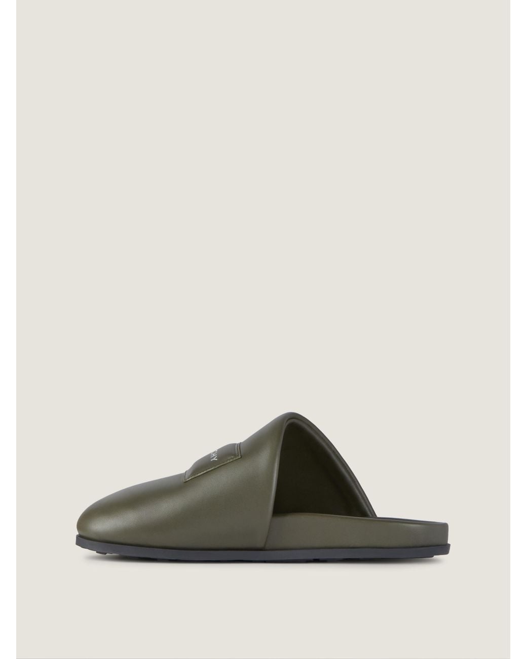 Mules Puffy en cuir nappa Givenchy pour homme en coloris Green
