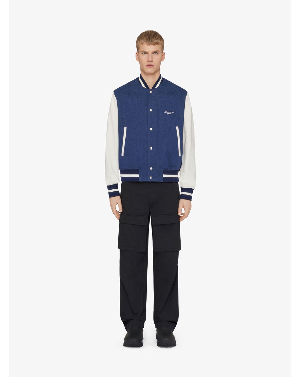 Givenchy 1952 Varsity Jacket in Blue for Men | Lyst