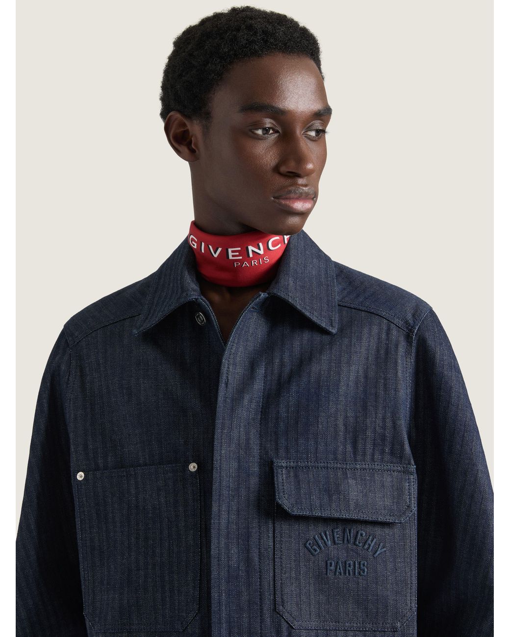 Givenchy Blue Shadow Small Square for men