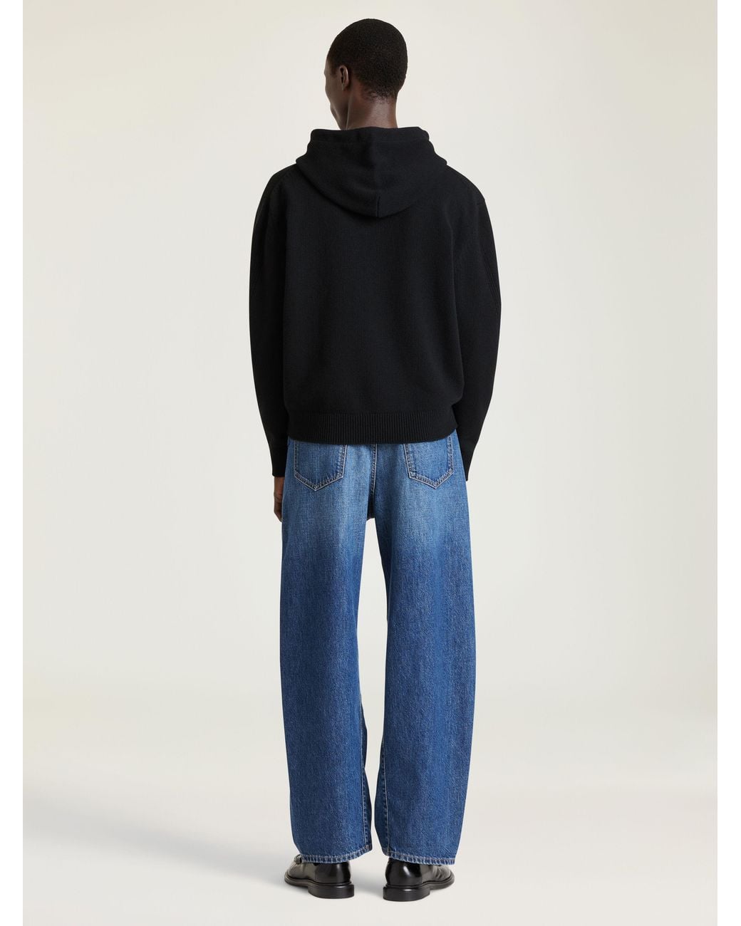Givenchy Blue Couture Seam Hoodie for men