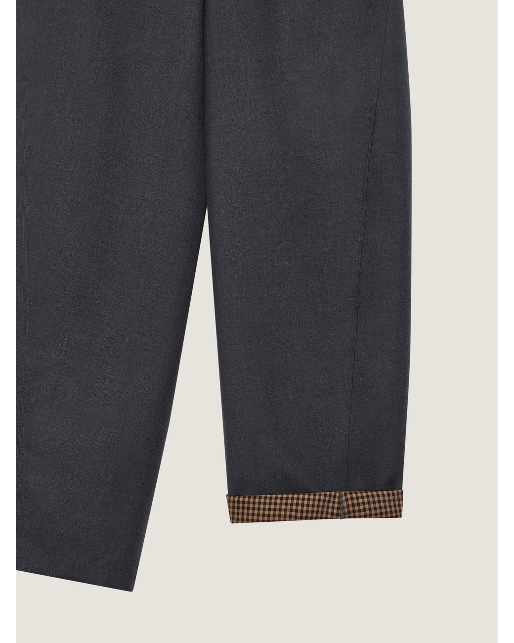 Givenchy Blue Couture Seam Pants for men