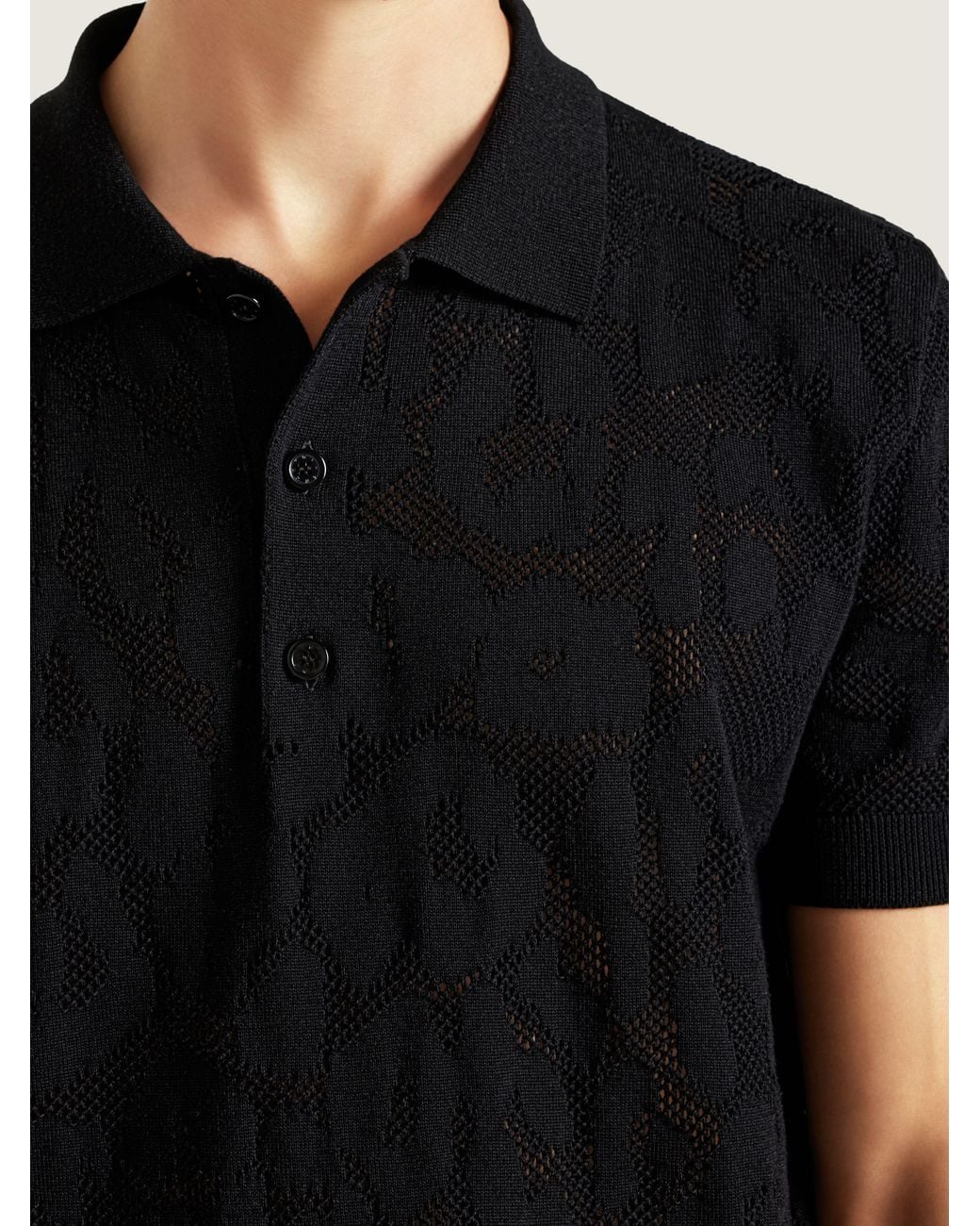 Givenchy Black Polo for men