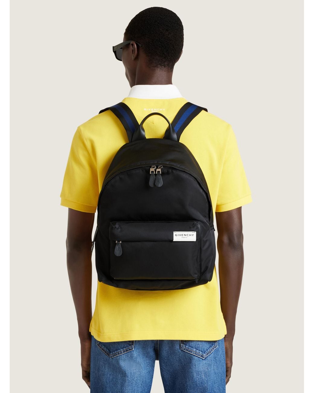 Givenchy Black Cargo Backpack for men