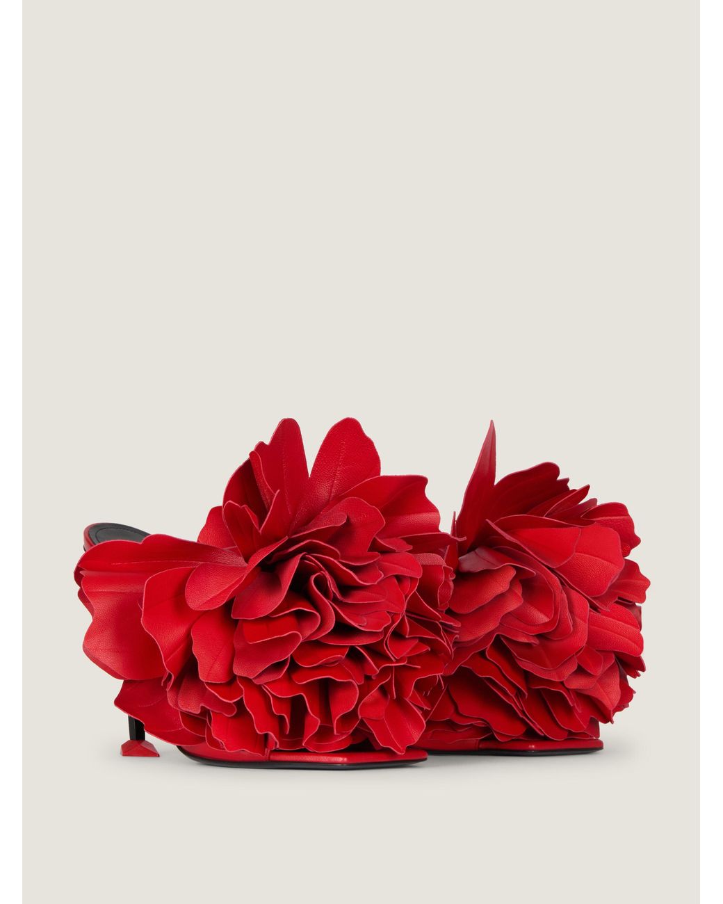 Givenchy Red Boudoir Heeled Mules
