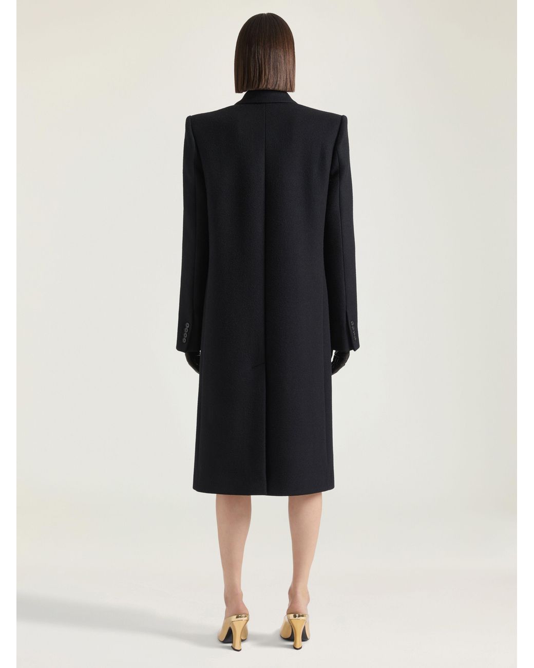 Givenchy Black Formal Coat