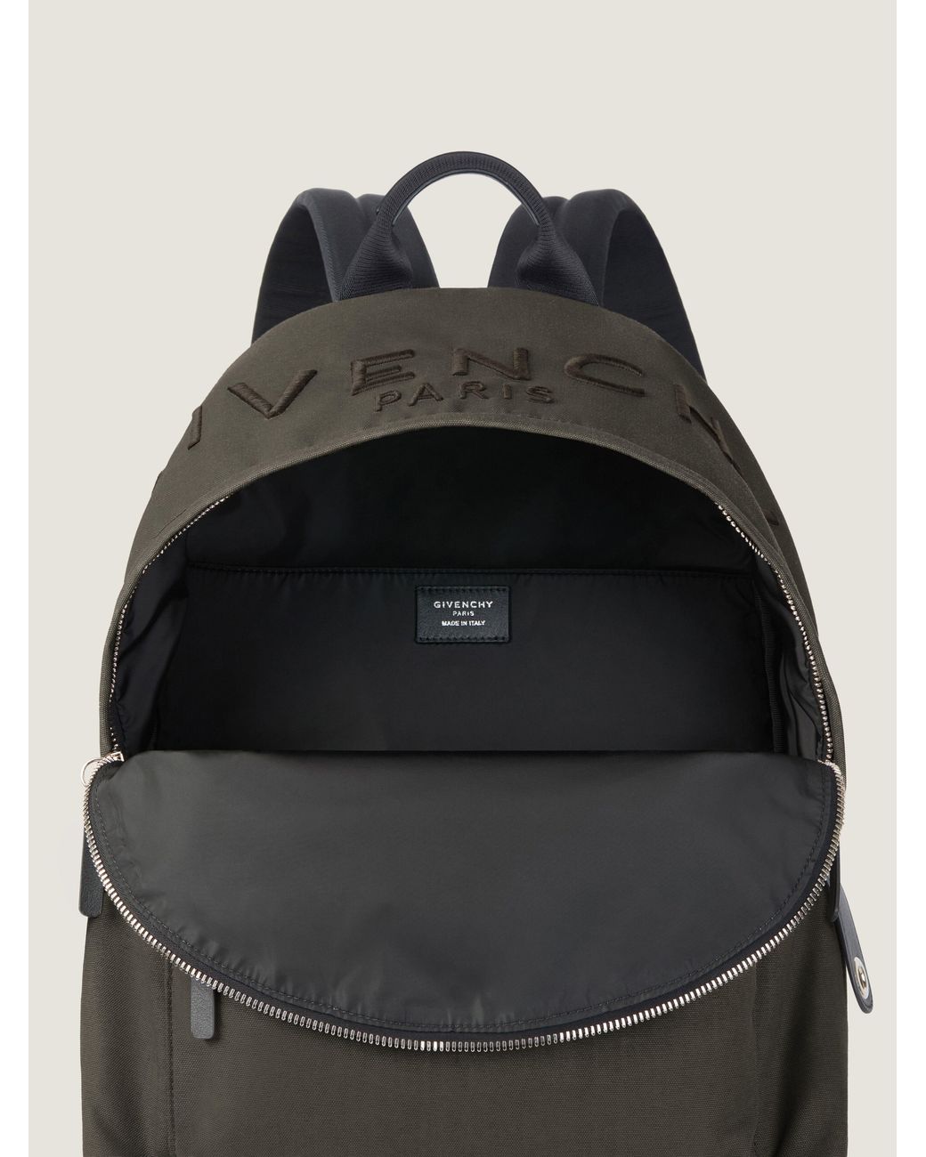 Givenchy Black Cargo Backpack for men