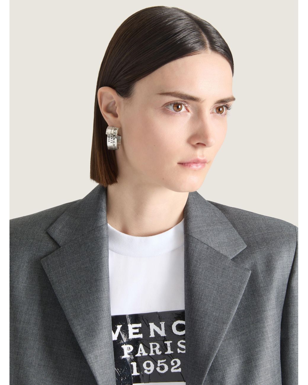 Givenchy Natural Tape Earrings