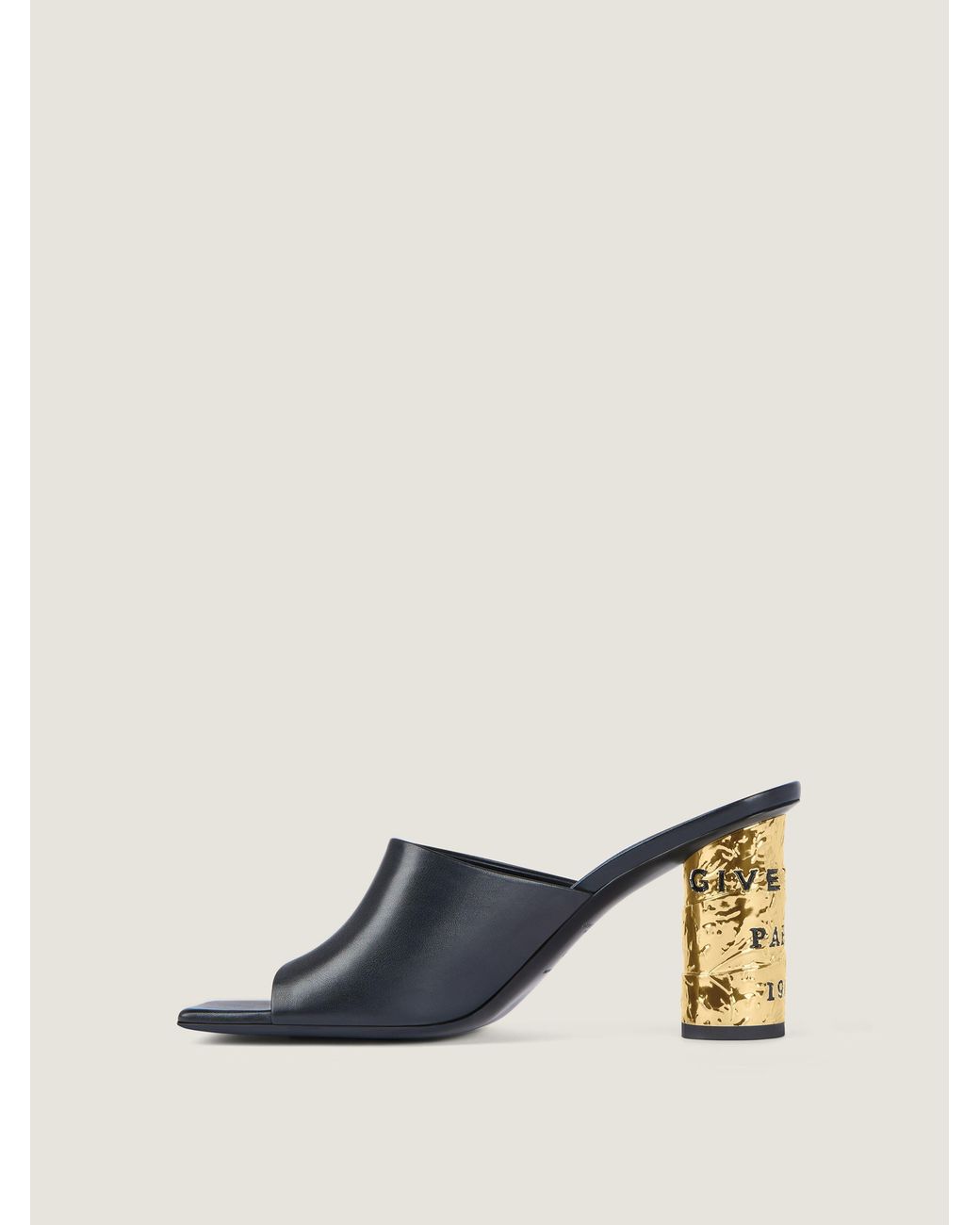 Givenchy Natural Tape Heeled Mules